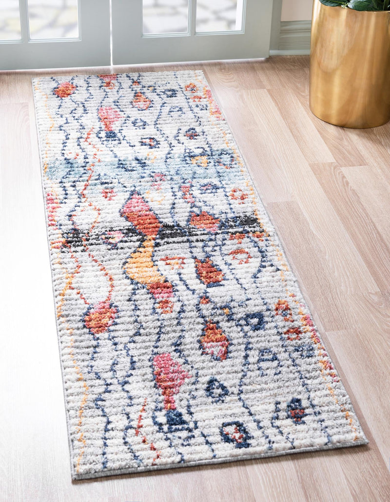 Tangier Treasures Collection Area Rug -  Agadir Runner Multi  lifestyle 26