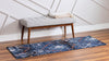 Tangier Treasures Collection Area Rug -  Chefchaouen Runner Navy Blue  lifestyle 53