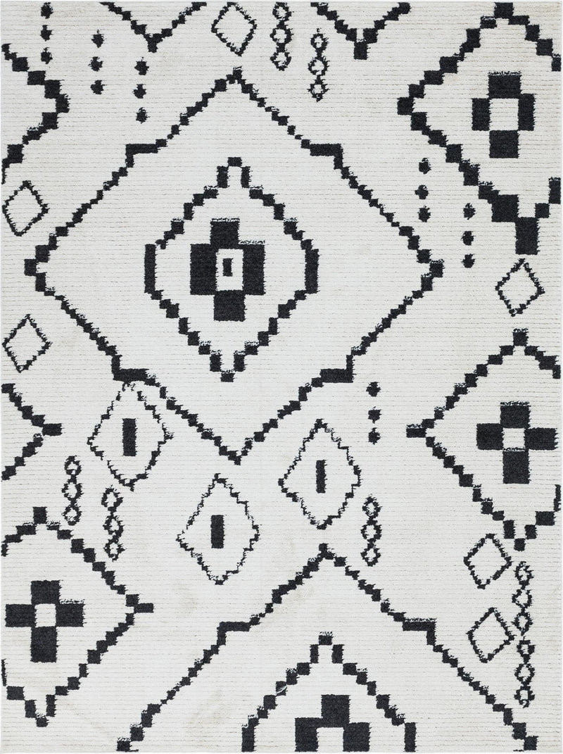 Tangier Treasures Collection Area Rug -  Chefchaouen Rectangle Ivory Main