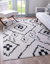 Tangier Treasures Collection Area Rug -  Chefchaouen Rectangle Ivory  lifestyle 2