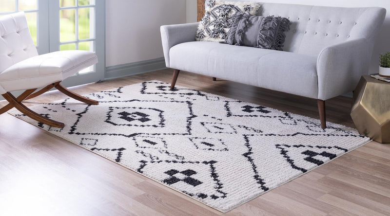 Tangier Treasures Collection Area Rug -  Chefchaouen Rectangle Ivory  lifestyle 3