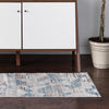 Dresden Elegance Collection Area Rug - Meissen Runner Blue  lifestyle 16