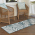 Seaside Blooms Collection Area Rug - Verdure (Teal)