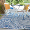 Urban Terrace Collection Area Rug - Soho Rectangle Blue  lifestyle 55