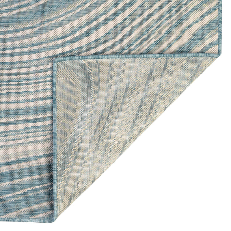 Urban Terrace Collection Area Rug - Soho Runner Light Aqua  lifestyle 7