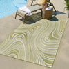 Urban Terrace Collection Area Rug - Soho Rectangle Green  lifestyle 12