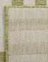 Seaside Stripes Collection Area Rug - Cabana (Green)