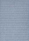 Garden Lattice Oasis Collection Area Rug -  Terrace Rectangle Blue  lifestyle 5