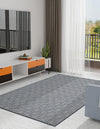 Garden Lattice Oasis Collection Area Rug -  Terrace Rectangle Blue  lifestyle 18