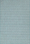 Garden Lattice Oasis Collection Area Rug -  Terrace Rectangle Teal Main