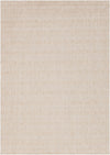 Garden Lattice Oasis Collection Area Rug -  Terrace Rectangle Taupe Main