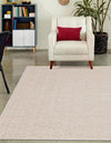 Garden Lattice Oasis Collection Area Rug -  Terrace Rectangle Taupe  lifestyle 18