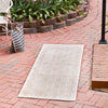 Garden Lattice Oasis Collection Area Rug -  Terrace Runner Taupe  lifestyle 23