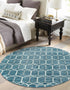 Garden Maze Retreat Collection Area Rug - Hedgegrove