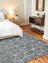 Garden Maze Retreat Collection Area Rug -  Arborlane