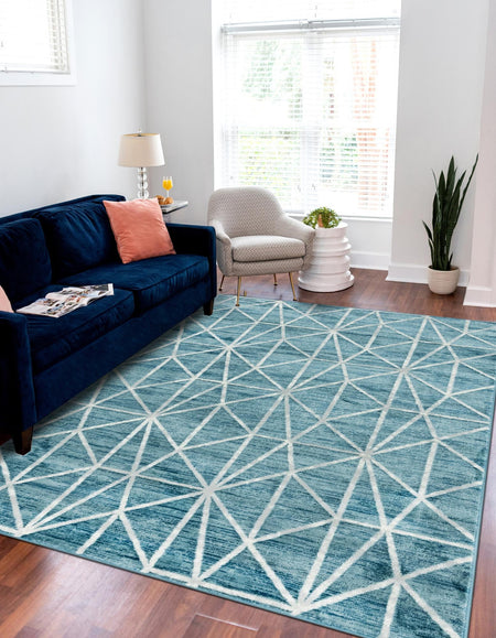 Garden Maze Retreat Collection Area Rug -  Arborlane