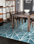 Garden Maze Retreat Collection Area Rug -  Arborlane