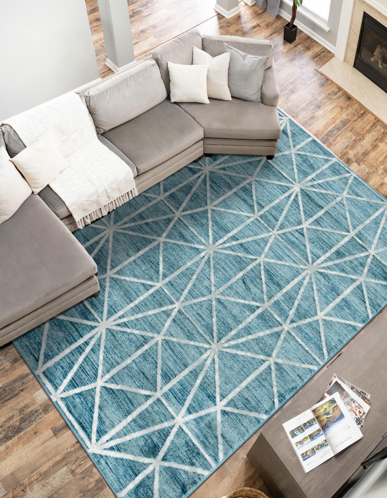 Garden Maze Retreat Collection Area Rug -  Arborlane