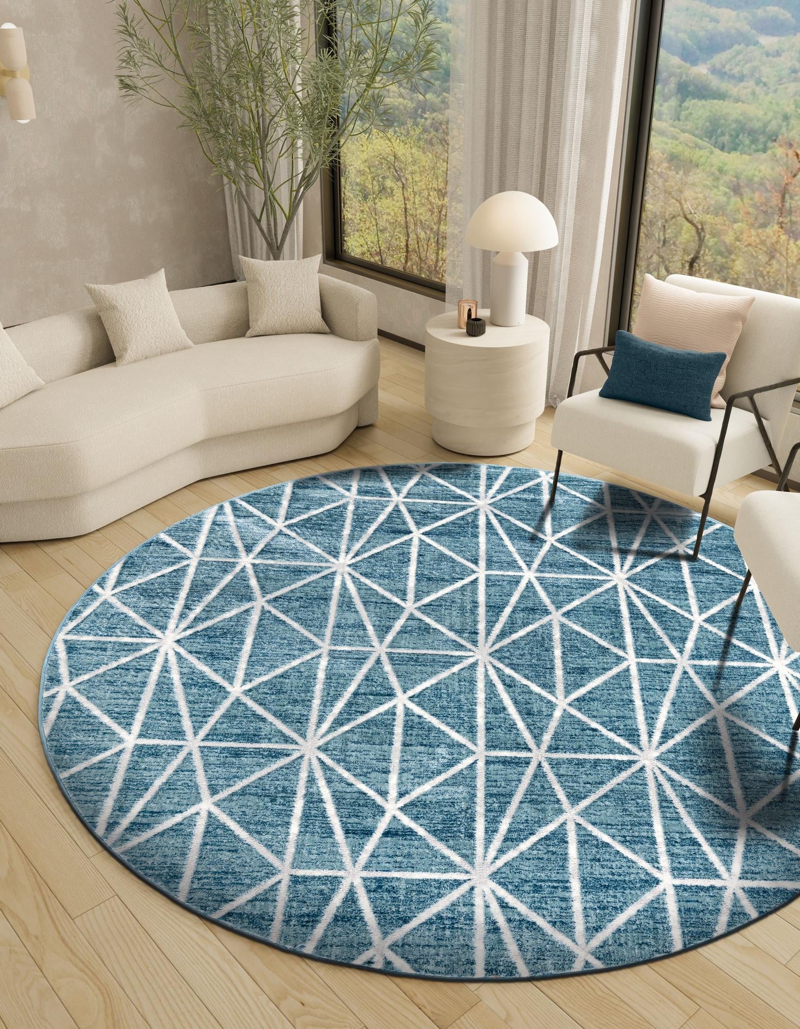 Garden Maze Retreat Collection Area Rug -  Arborlane