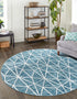 Garden Maze Retreat Collection Area Rug -  Arborlane