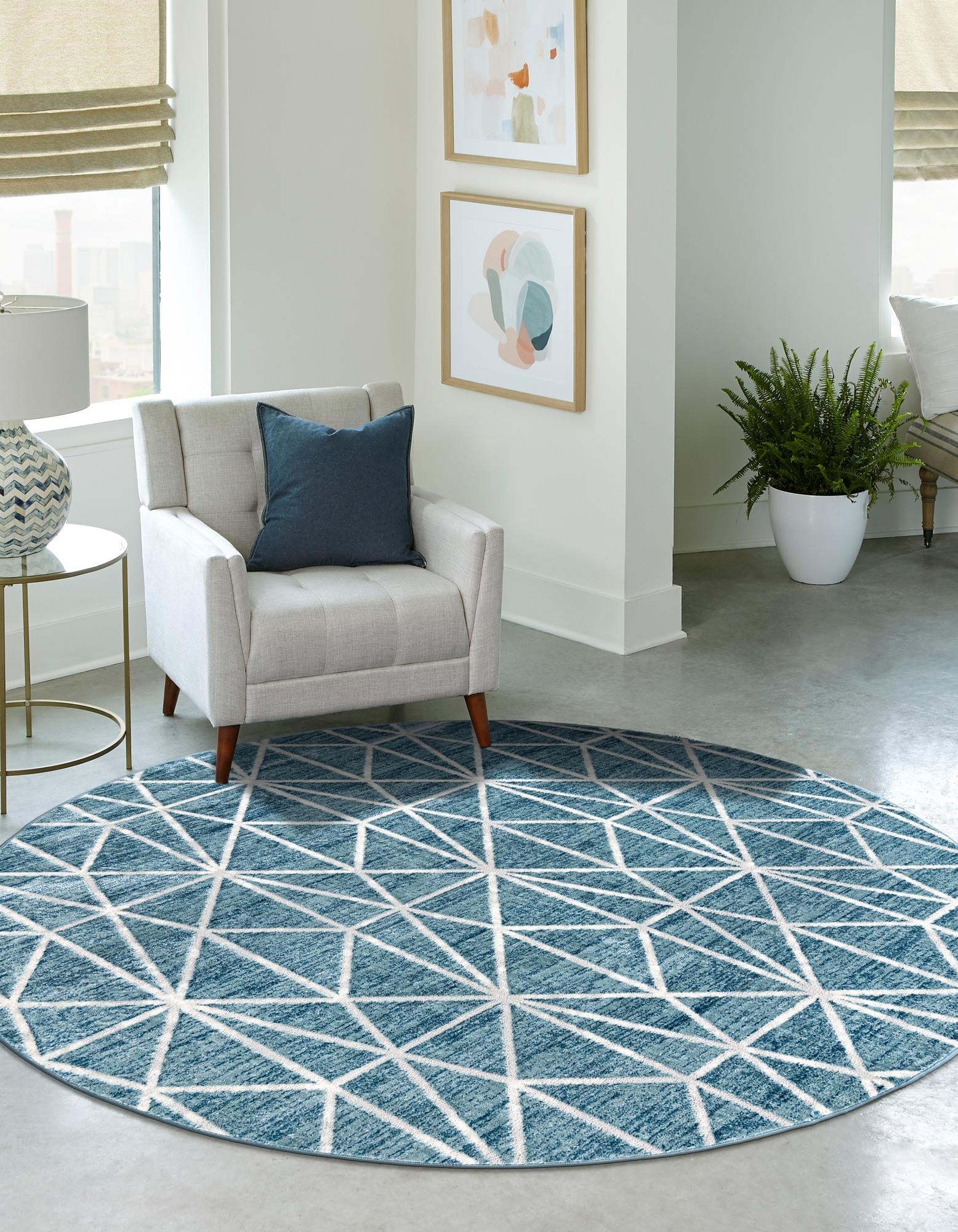 Garden Maze Retreat Collection Area Rug -  Arborlane