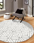 Garden Maze Retreat Collection Area Rug -  Topiarytrail