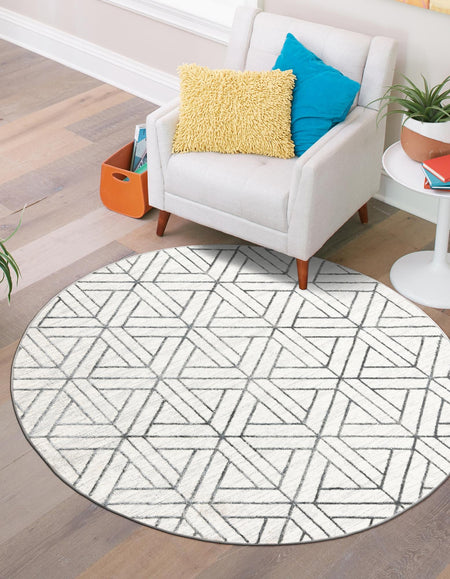 Garden Maze Retreat Collection Area Rug -  Topiarytrail