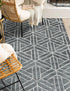 Garden Maze Retreat Collection Area Rug -  Topiarytrail