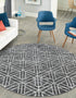 Garden Maze Retreat Collection Area Rug -  Topiarytrail