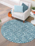 Garden Maze Retreat Collection Area Rug -  Topiarytrail