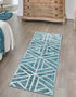 Garden Maze Retreat Collection Area Rug -  Topiarytrail