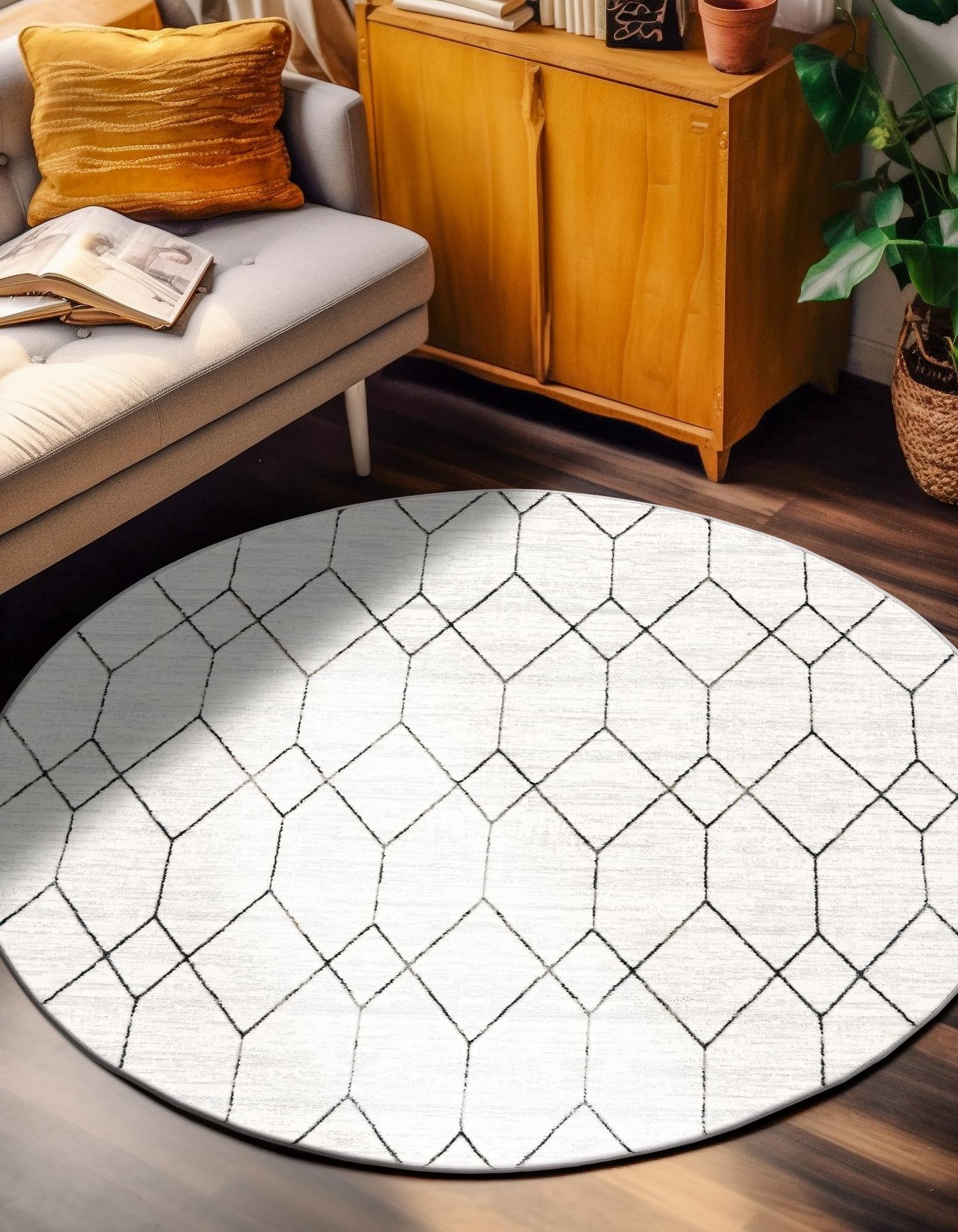 Garden Maze Retreat Collection Area Rug -  Greenbower