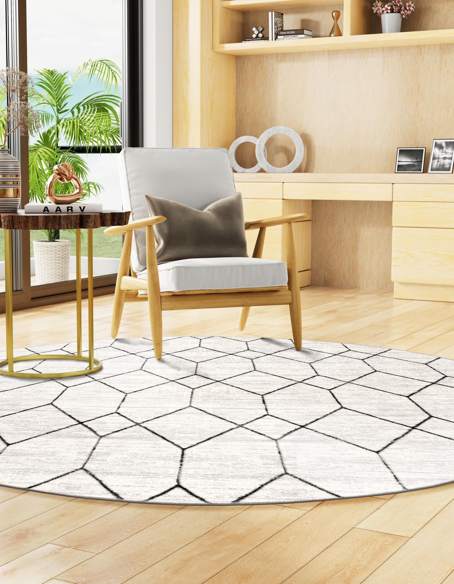 Garden Maze Retreat Collection Area Rug -  Greenbower