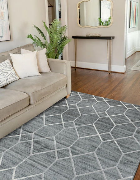 Garden Maze Retreat Collection Area Rug -  Greenbower