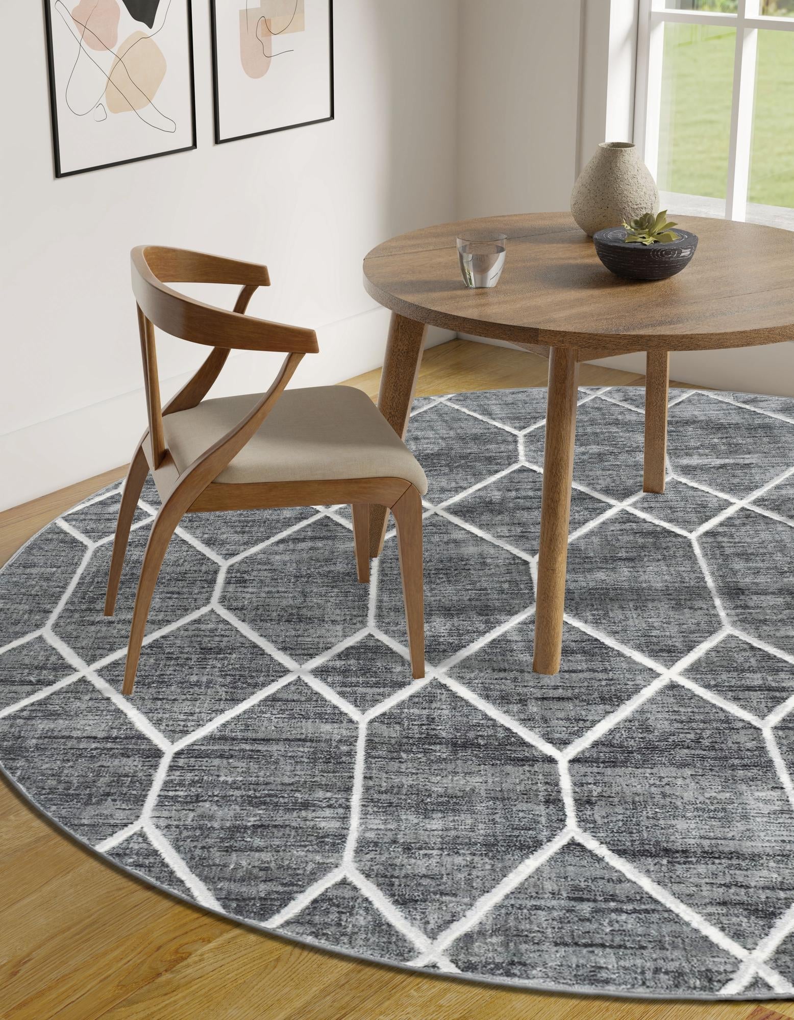 Garden Maze Retreat Collection Area Rug -  Greenbower