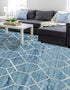 Garden Maze Retreat Collection Area Rug -  Greenbower