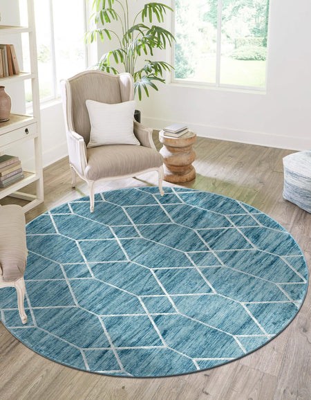 Garden Maze Retreat Collection Area Rug -  Greenbower