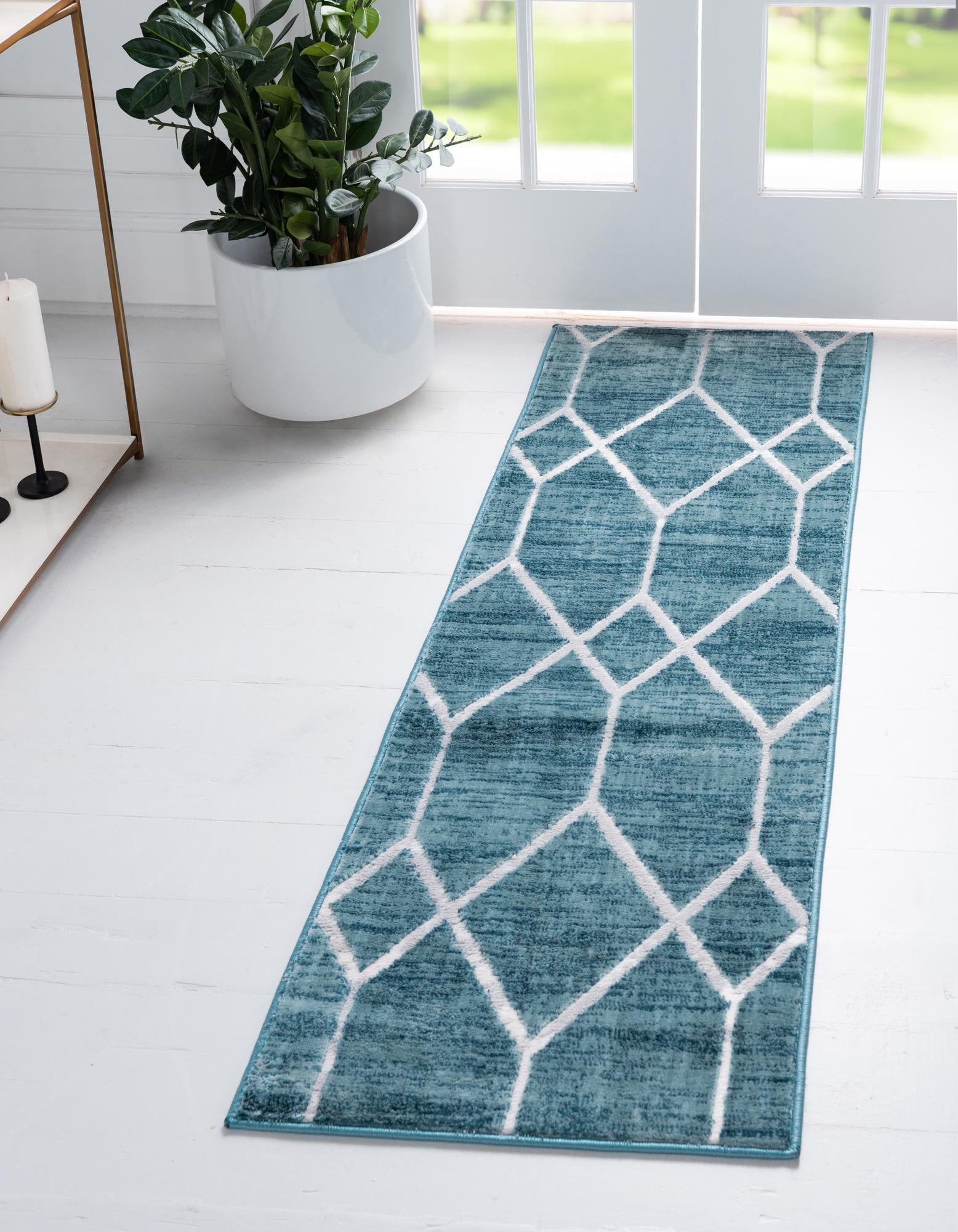 Garden Maze Retreat Collection Area Rug -  Greenbower