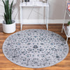 Copenhagen Comfort Collection Area Rug - Frederiksberg Round Gray  lifestyle 32