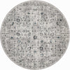 Copenhagen Comfort Collection Area Rug - Frederiksberg Round Gray  lifestyle 28