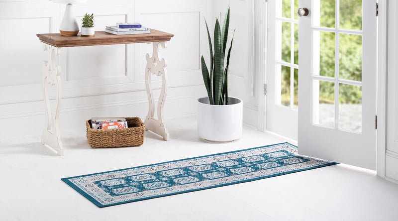 Copenhagen Comfort Collection Area Rug -  Sønderborg Runner Blue  lifestyle 27