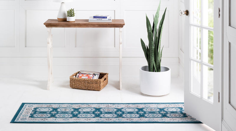 Copenhagen Comfort Collection Area Rug -  Sønderborg Runner Blue  lifestyle 31