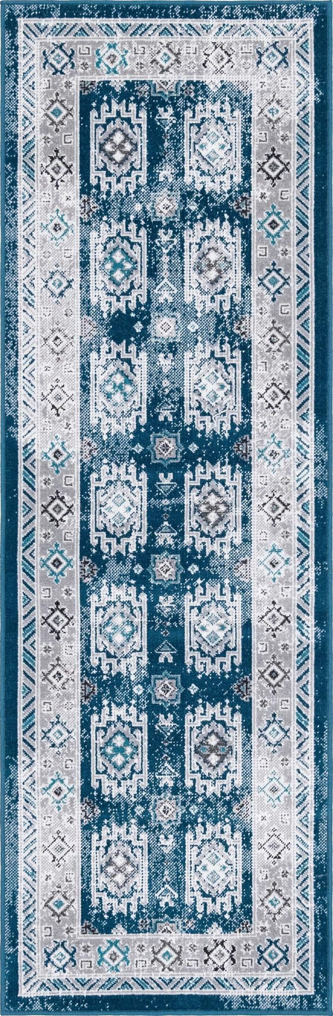 Copenhagen Comfort Collection Area Rug -  Sønderborg Runner Blue  lifestyle 19