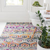 Santa Monica Sands Collection Area Rug -  Ocean Rectangle Multi  lifestyle 3