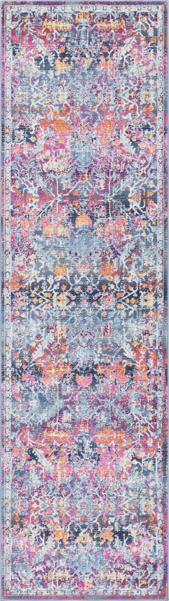 Prague Tapestry Collection Area Rug -  Moravia Runner Red  lifestyle 34