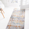 Prague Tapestry Collection Area Rug -  Hradcany Runner Gray  lifestyle 22