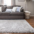 Eternal Plush Oasis Collection Area Rug -  Tranquility (Ash)