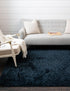 Eternal Plush Oasis Collection Area Rug -  Tranquility (Cobalt)