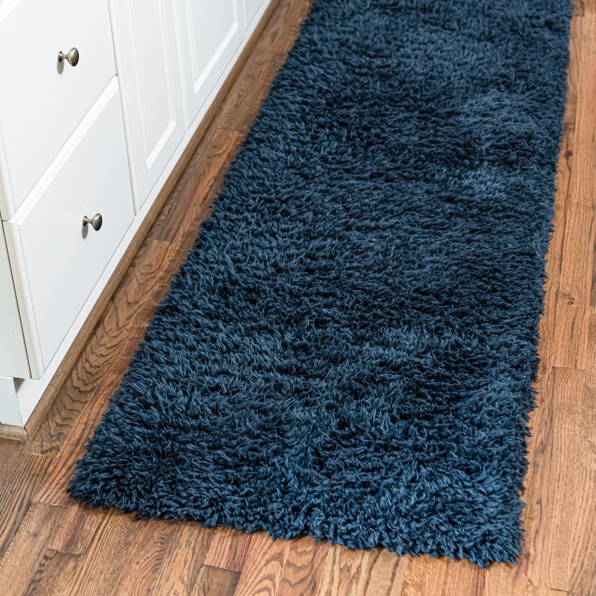 Eternal Plush Oasis Collection Area Rug -  Tranquility (Cobalt)