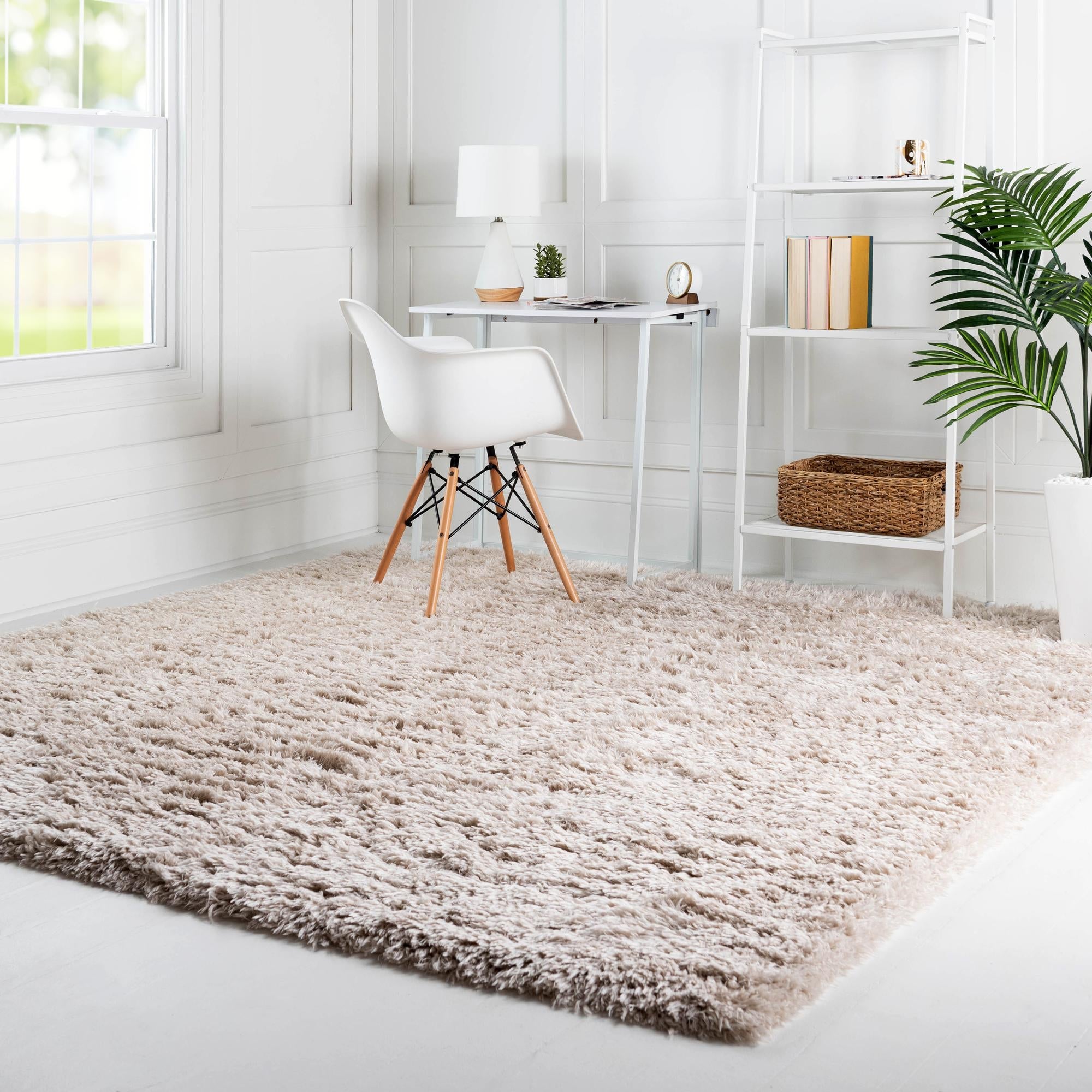 Eternal Plush Oasis Collection Area Rug -  Tranquility (Linen)